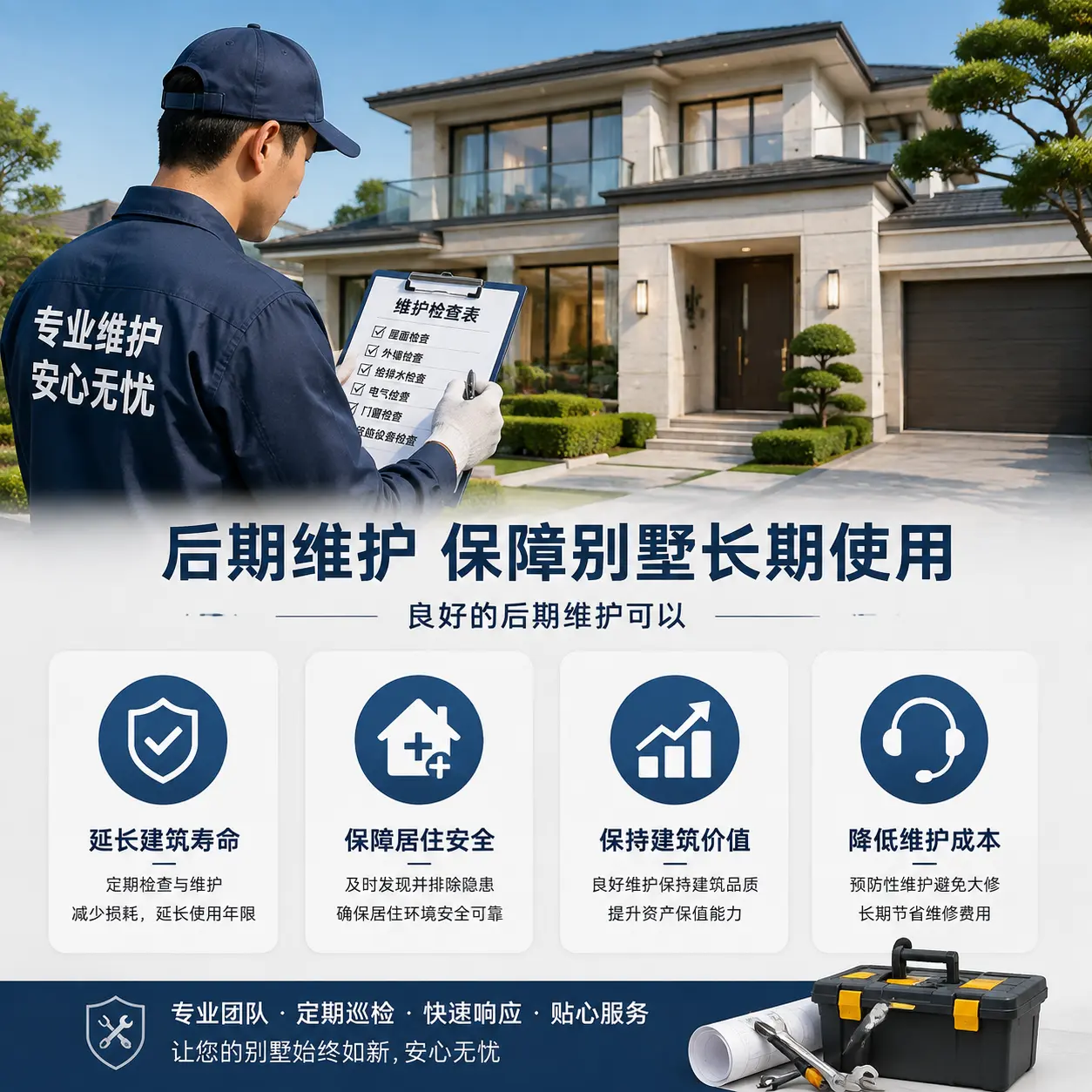 别墅建造公司推荐： 绥阳 施工质量的关键要素