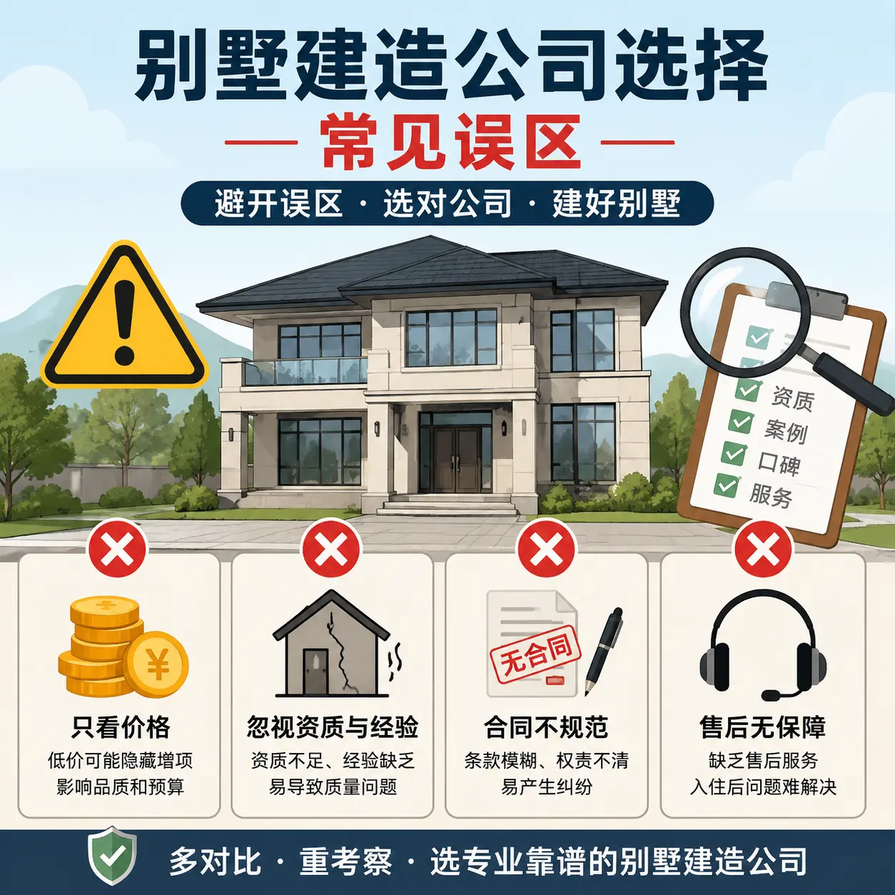 绥阳 别墅建造公司推荐：了解市场行情与服务内容