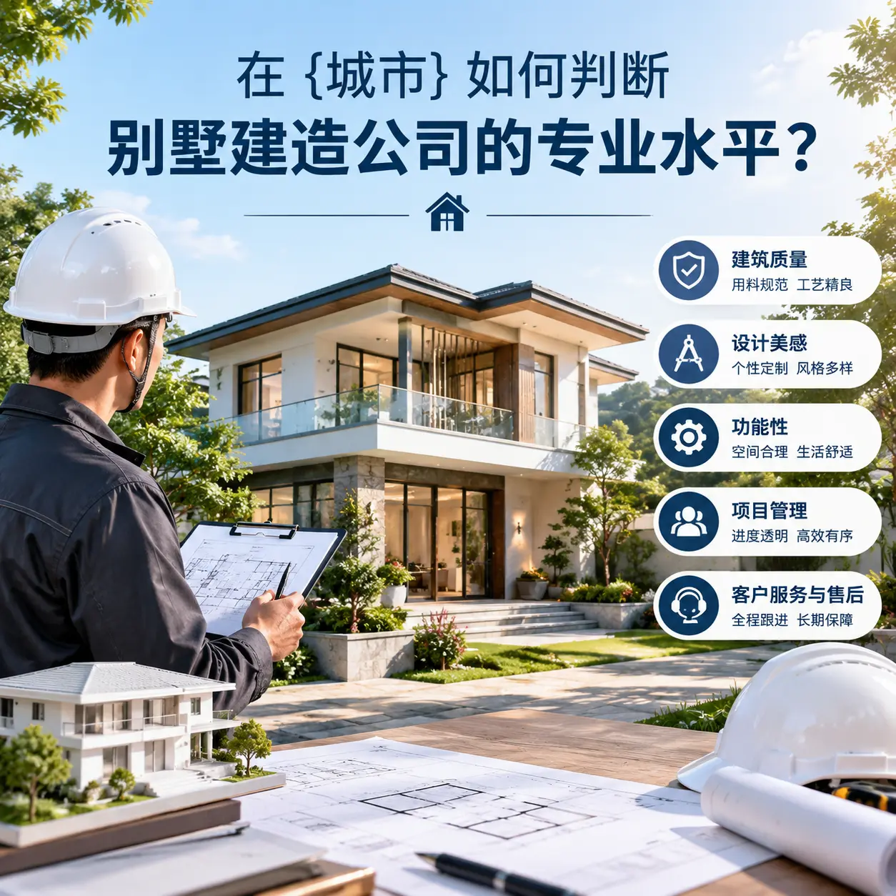 在 绥阳 如何判断别墅建造公司的专业水平？