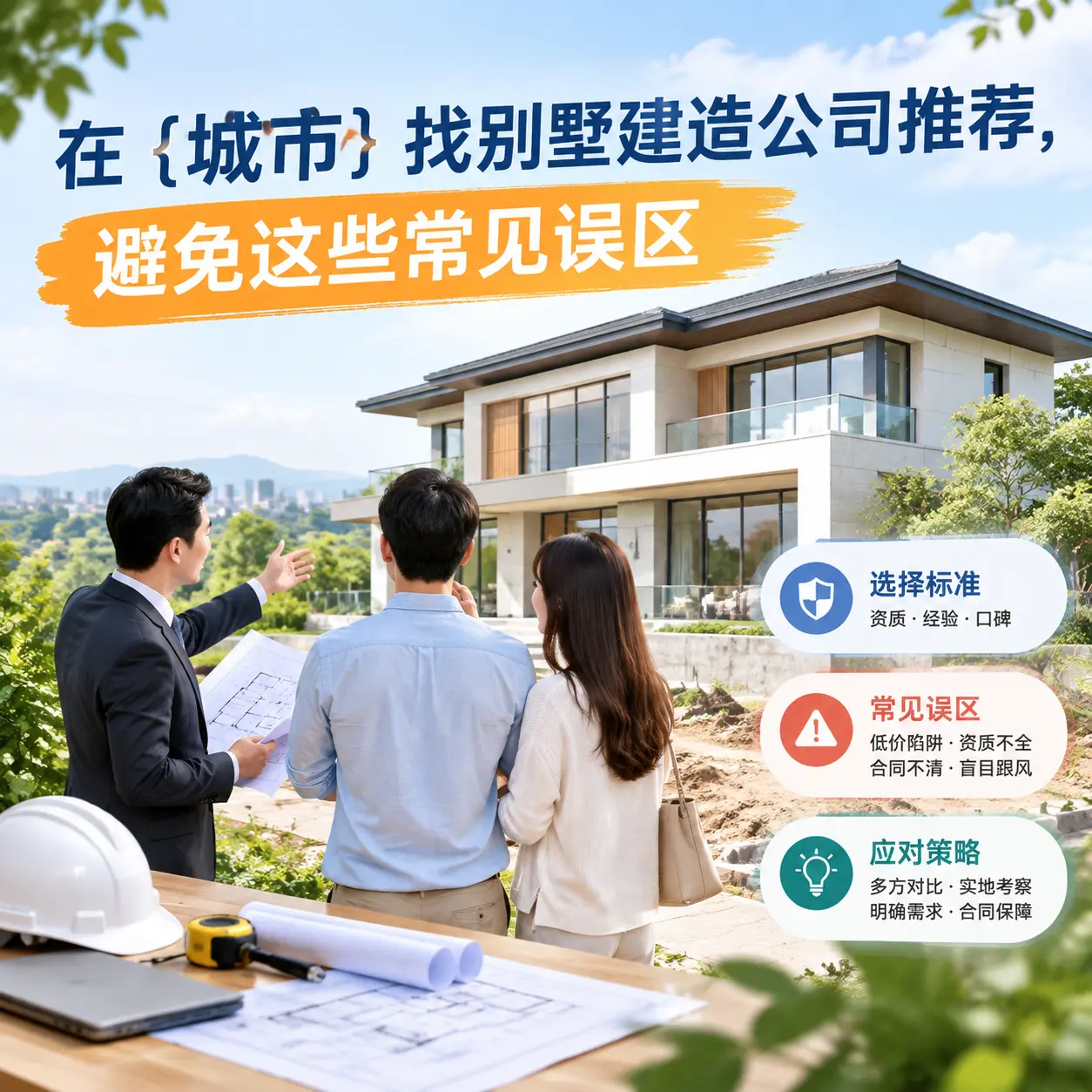 在 绥阳 找别墅建造公司推荐，避免这些常见误区