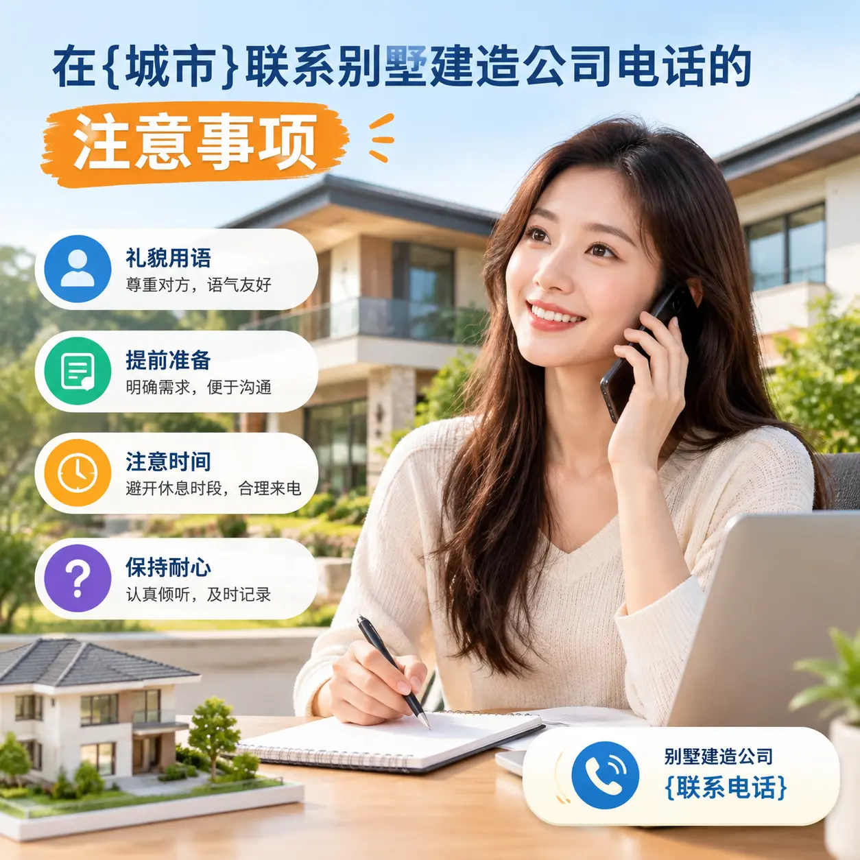 在绥阳联系别墅建造公司电话的注意事项