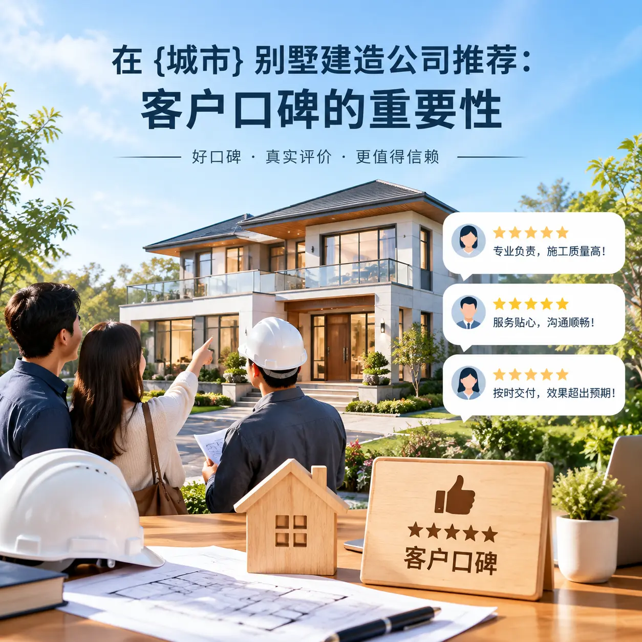 在 绥阳 别墅建造公司推荐：客户口碑的重要性
