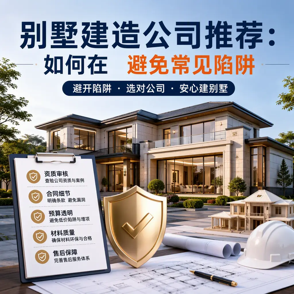 别墅建造公司推荐:如何在 绥阳 避免常见陷阱
