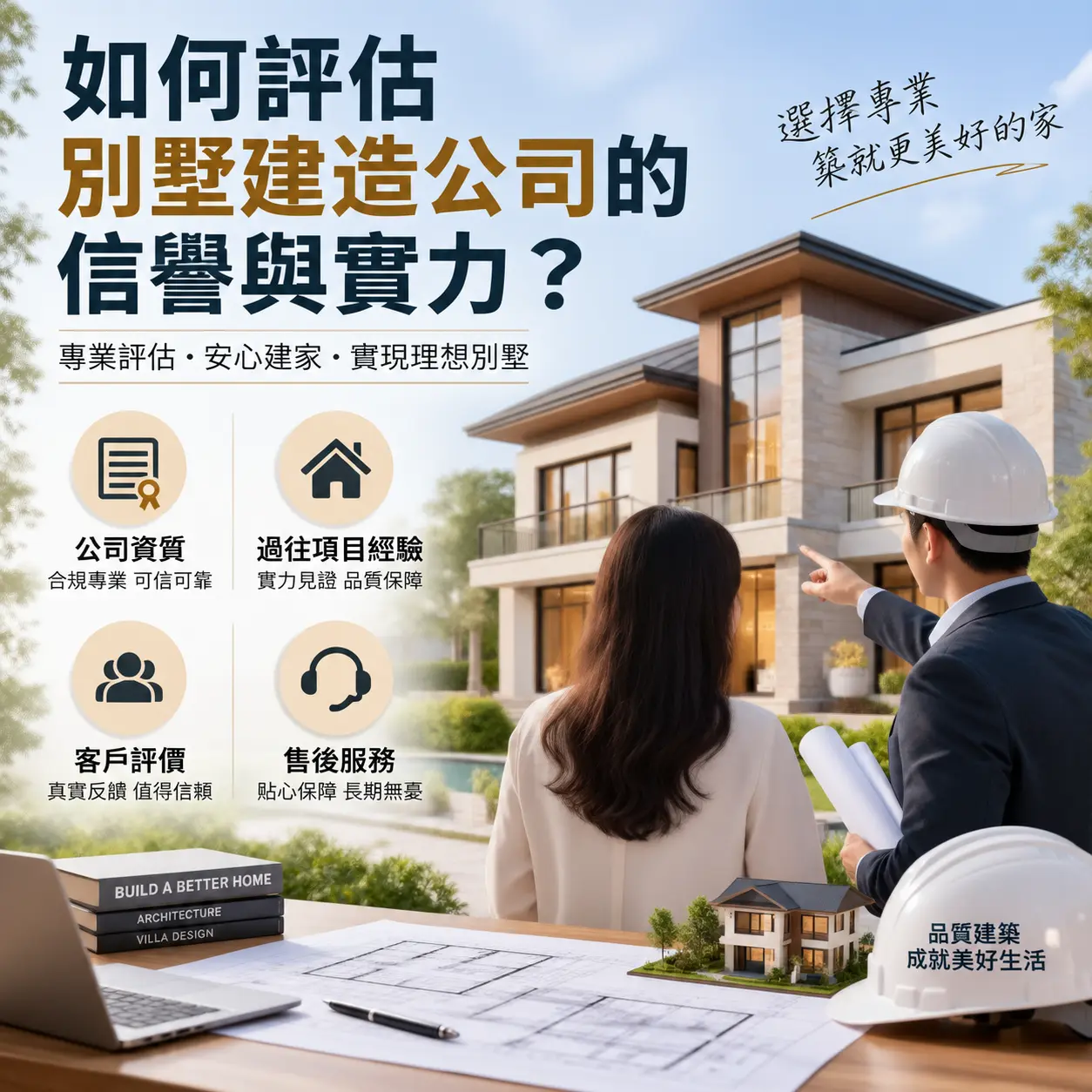 如何评估 绥阳 别墅建造公司的信誉与实力?