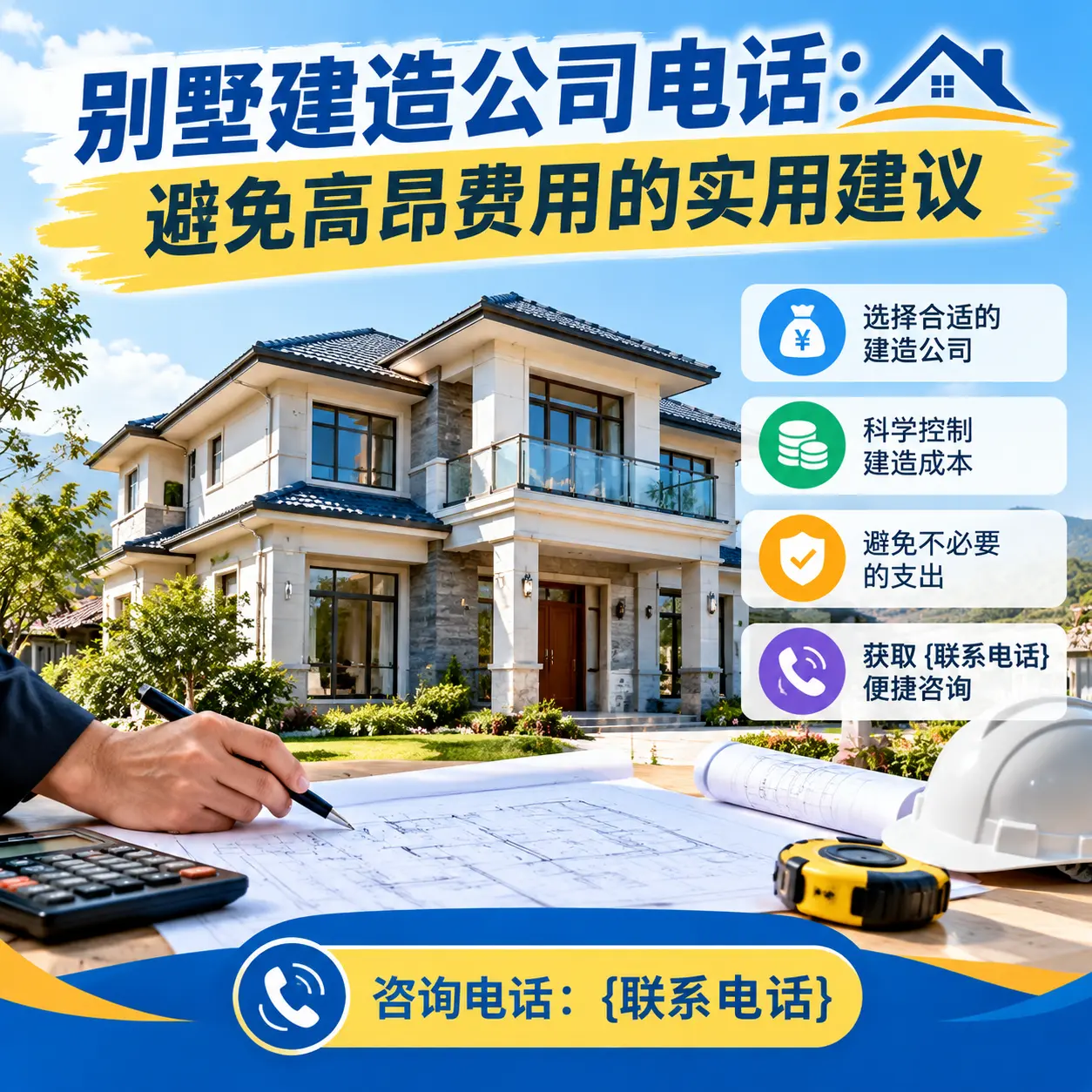 绥阳别墅建造公司电话：避免高昂费用的实用建议