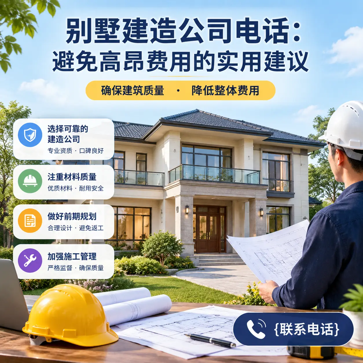 绥阳别墅建造公司电话：避免高昂费用的实用建议