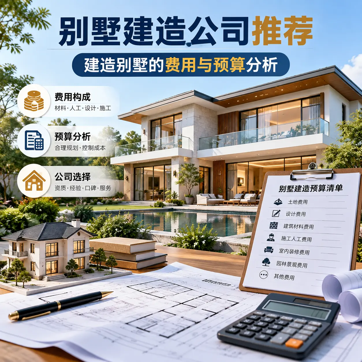 别墅建造公司推荐： 绥阳 建造别墅的费用与预算分析