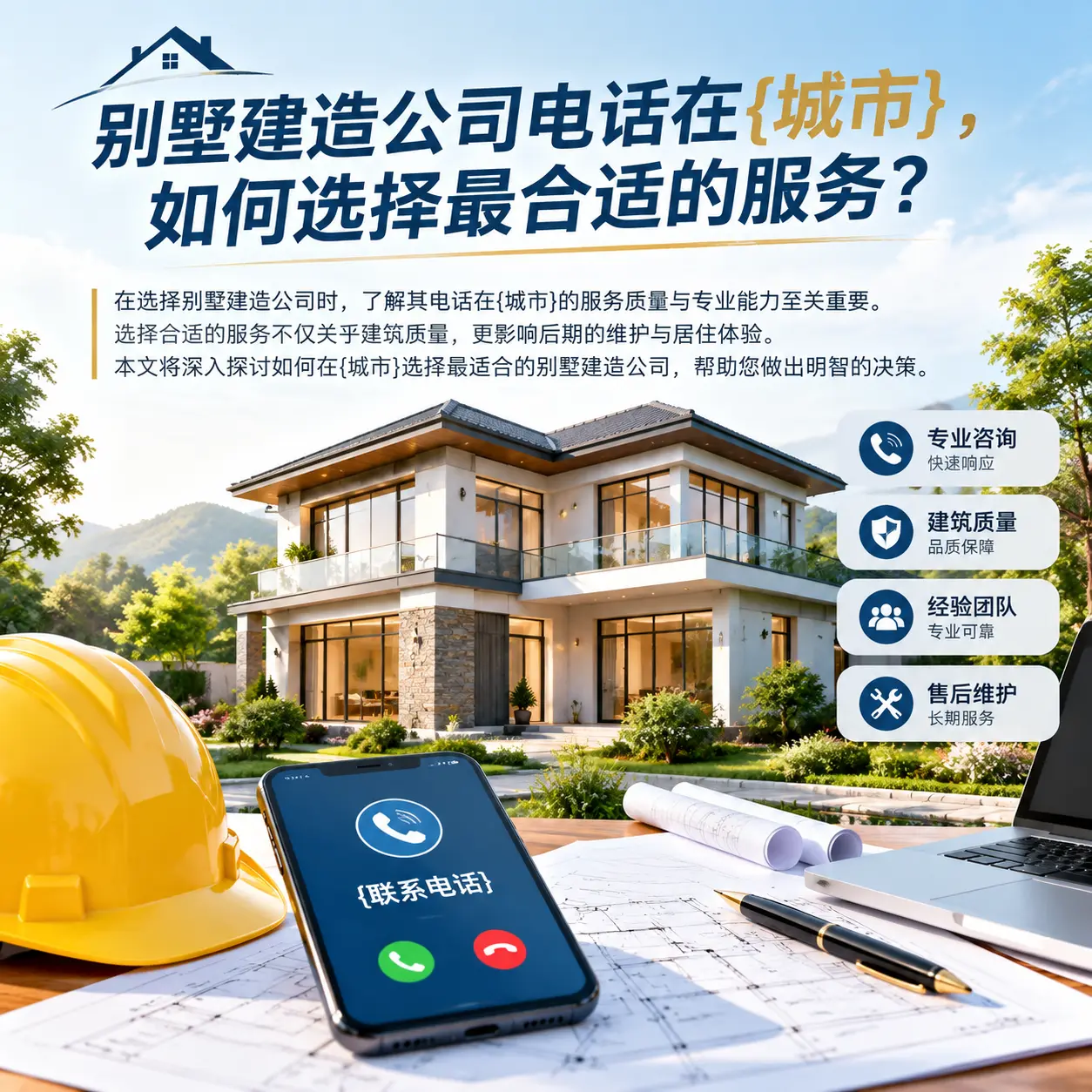 别墅建造公司电话在绥阳，如何选择最合适的服务？