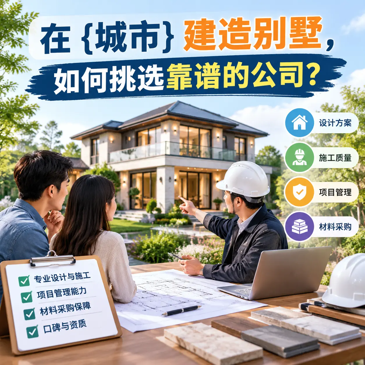 在 绥阳 建造别墅，如何挑选靠谱的公司？