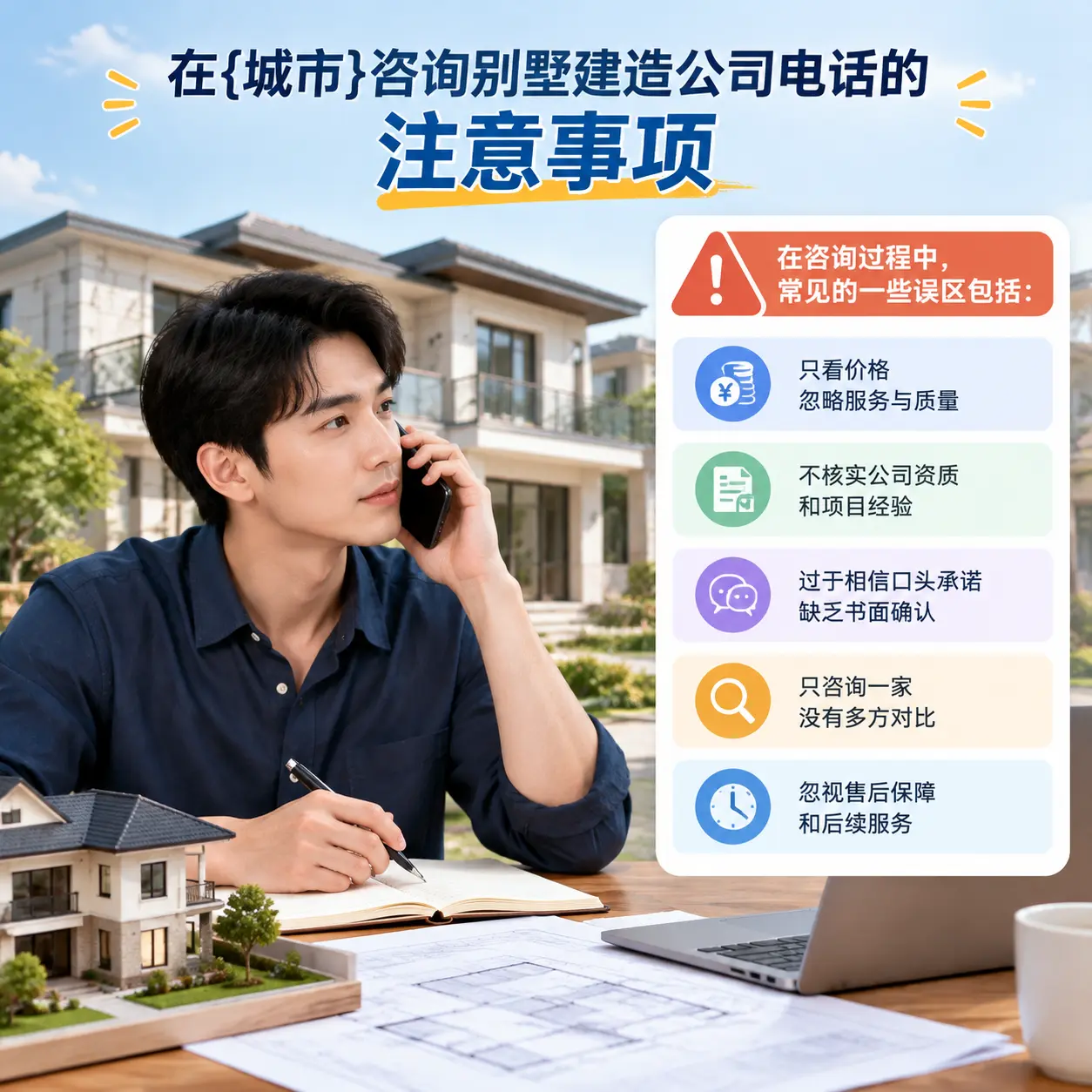 在绥阳咨询别墅建造公司电话的注意事项