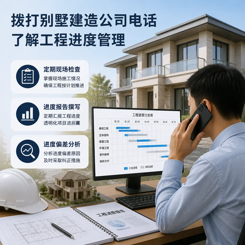 拨打绥阳别墅建造公司电话，了解工程进度管理
