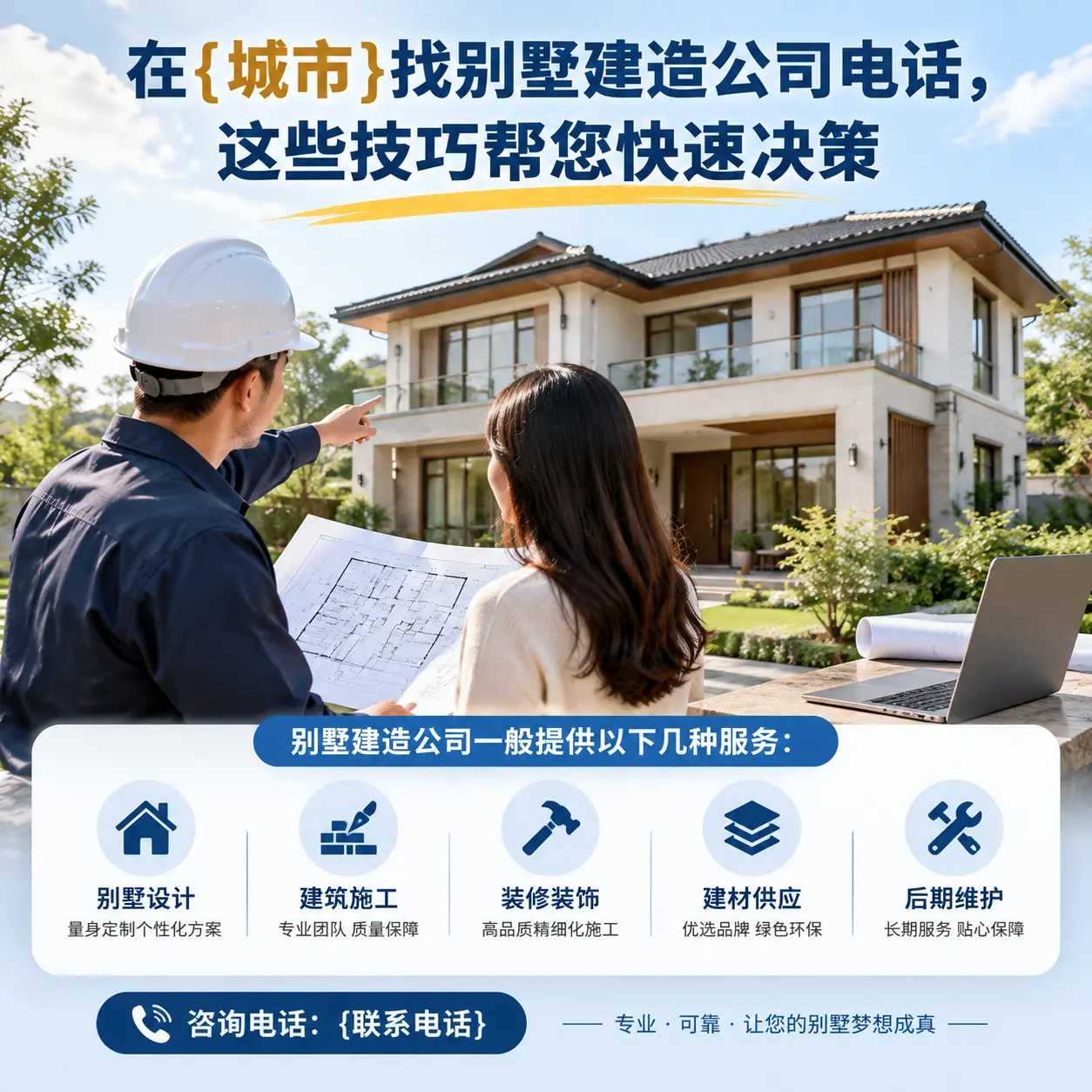 在绥阳找别墅建造公司电话,这些技巧帮您快速决策